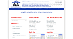 Desktop Screenshot of aapartyrental.com